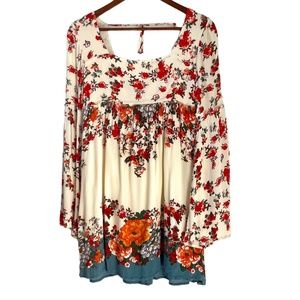 Free People Modern Chinoiserie Mini Dress Size S